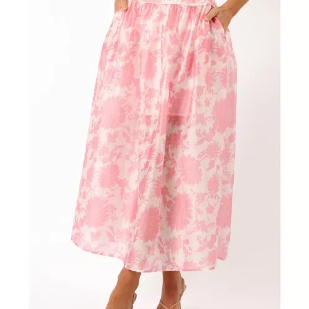 Petal & Pup Pink Floral Skirt